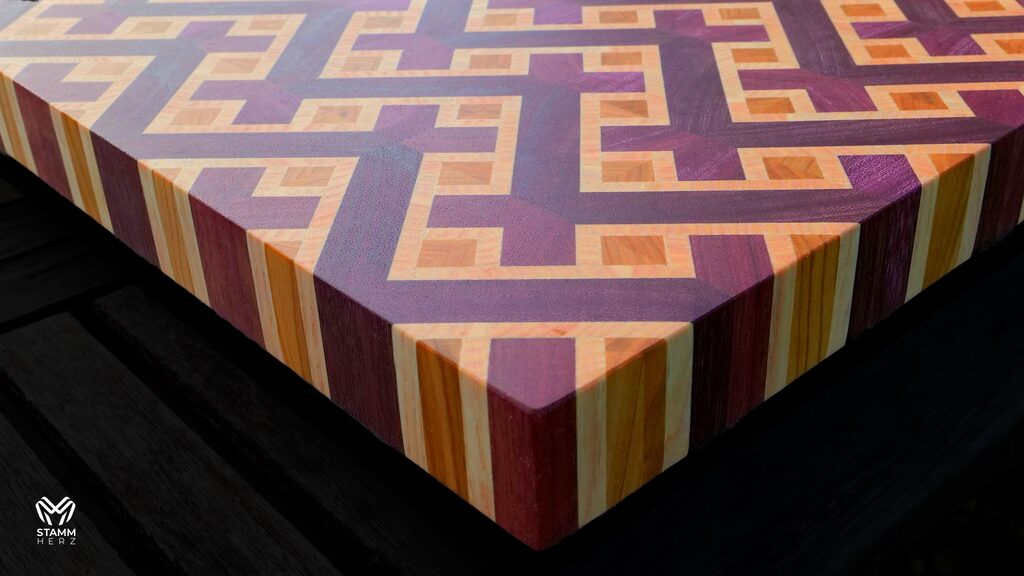 Purpleheart - Kirsche - Ahorn